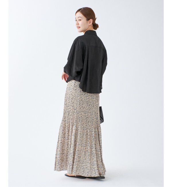 IENA「ラミーリヨセルショートシャツ」|シャツ・ブラウス|