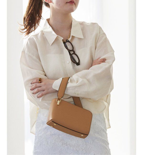 IENA「ラミーリヨセルショートシャツ」|シャツ・ブラウス|