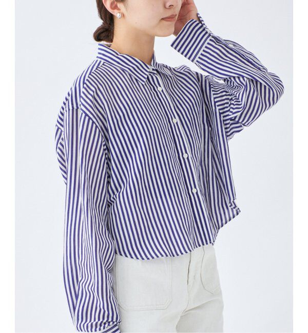 IENA「ラミーリヨセルショートシャツ」|シャツ・ブラウス|