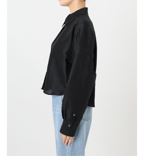 IENA「ラミーリヨセルショートシャツ」|シャツ・ブラウス|