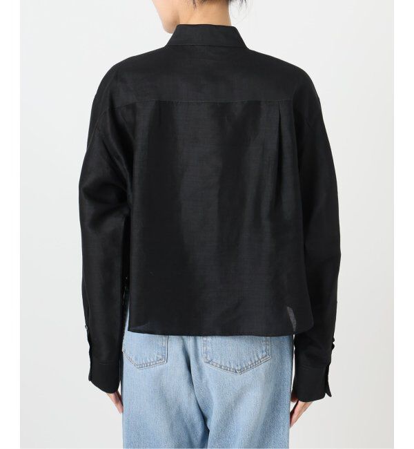 IENA「ラミーリヨセルショートシャツ」|シャツ・ブラウス|