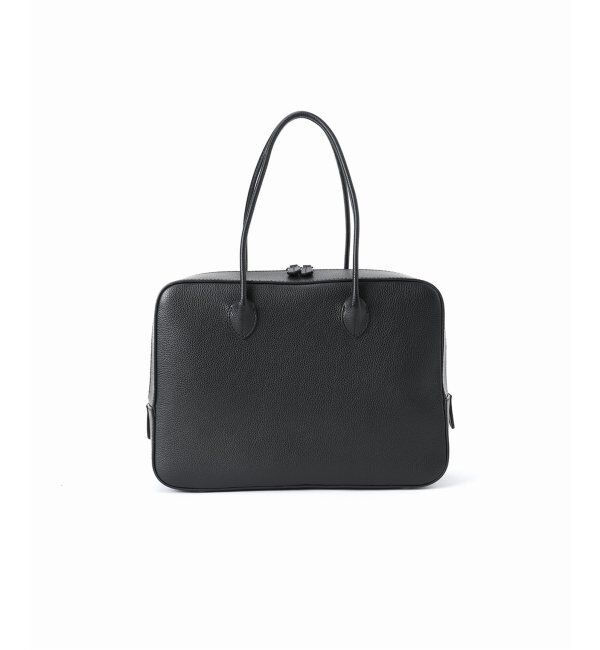 VERMEIL par iena「MAISON CANAU（メゾン カナウ） ボックスボストン Lハンドル 別注シュリンク」|ボストンバッグ|