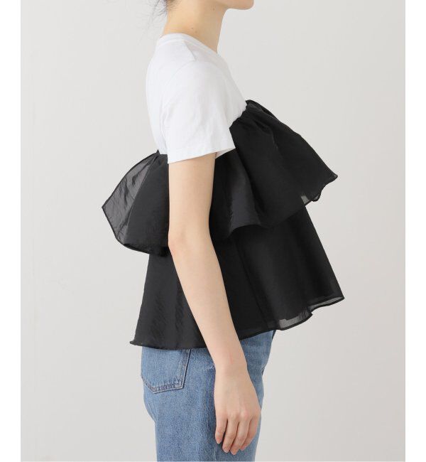 VERMEIL par iena「ベアトップギャザーブラウス」|シャツ・ブラウス|