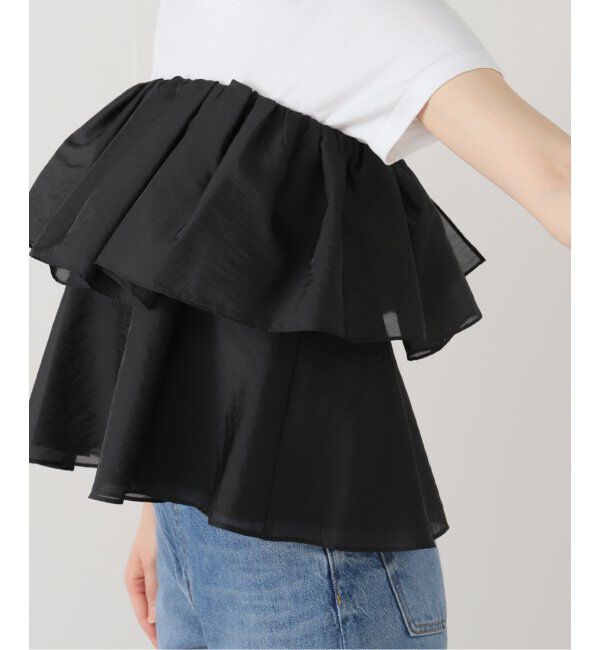 VERMEIL par iena「ベアトップギャザーブラウス」|シャツ・ブラウス|