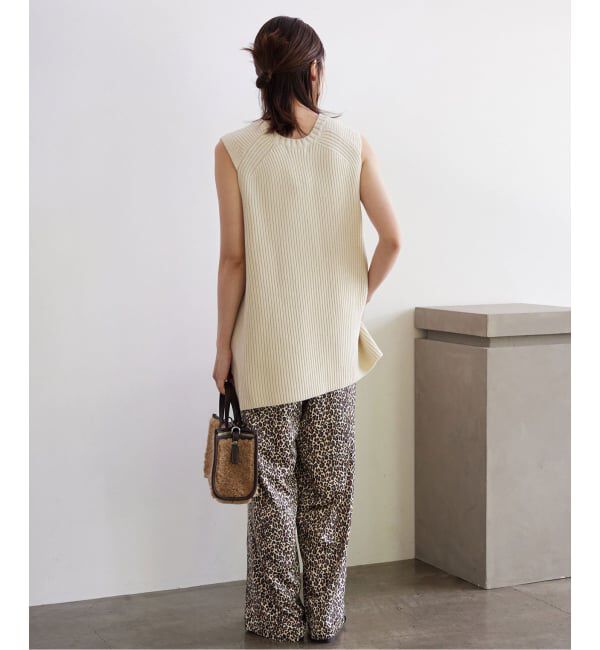 SLOBE IENA「《WEB限定/追加》プリントサテンイージーパンツ」|その他|