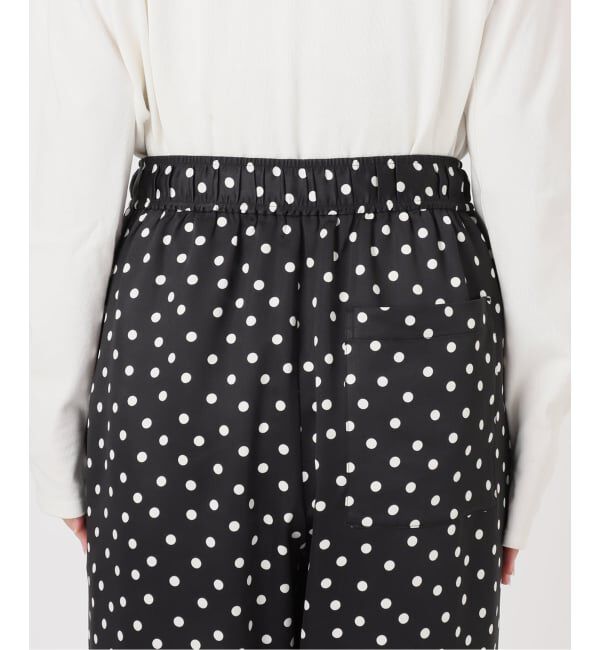 SLOBE IENA「《WEB限定/追加》プリントサテンイージーパンツ」|その他|