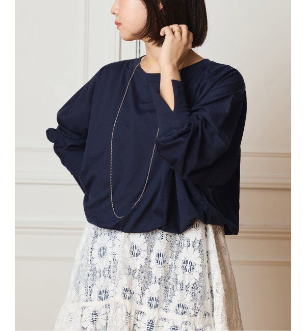 IENA LA BOUCLE「IENA LA BOUCLE バブルヘムカットソー」|Tシャツ・カットソー|
