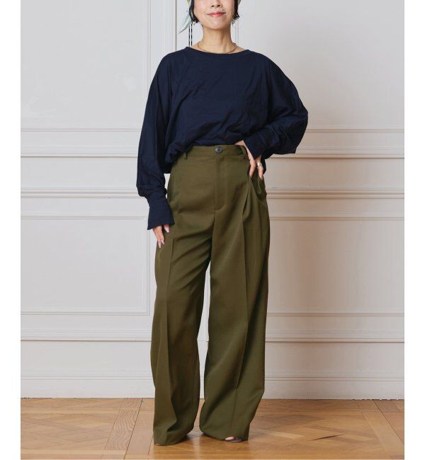 IENA LA BOUCLE「IENA LA BOUCLE バブルヘムカットソー」|Tシャツ・カットソー|