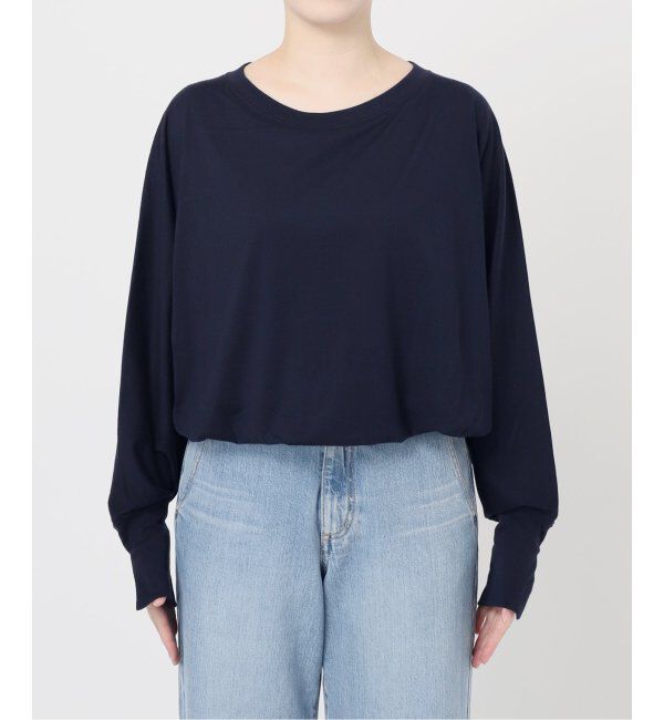 IENA LA BOUCLE「IENA LA BOUCLE バブルヘムカットソー」|Tシャツ・カットソー|