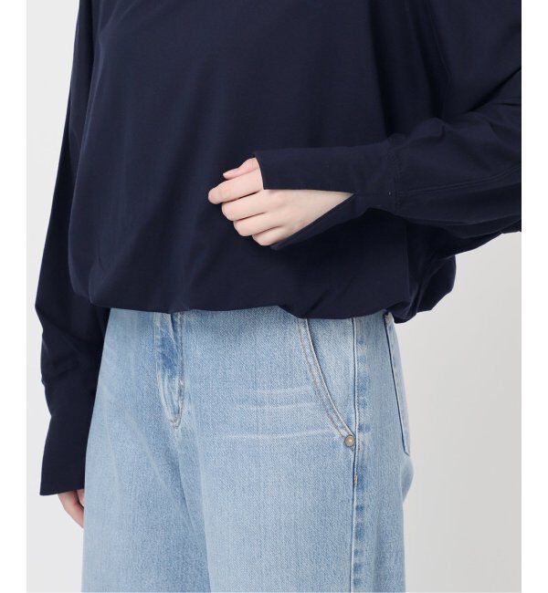 IENA LA BOUCLE「IENA LA BOUCLE バブルヘムカットソー」|Tシャツ・カットソー|