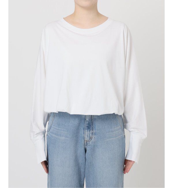 IENA LA BOUCLE「IENA LA BOUCLE バブルヘムカットソー」|Tシャツ・カットソー|