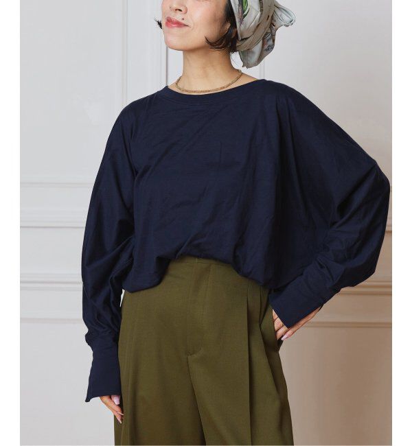 IENA LA BOUCLE「IENA LA BOUCLE バブルヘムカットソー」|Tシャツ・カットソー|