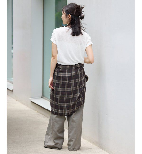 SLOBE IENA「《追加2》スラブ5分袖TEE」|Tシャツ・カットソー|