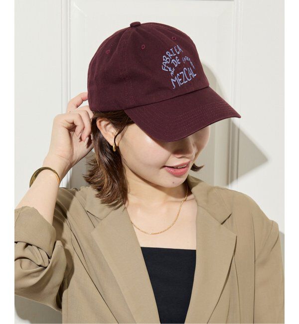 SLOBE IENA「LY/エルワイ Garabato cap キャップ」|キャップ・キャスケット|ボルドー