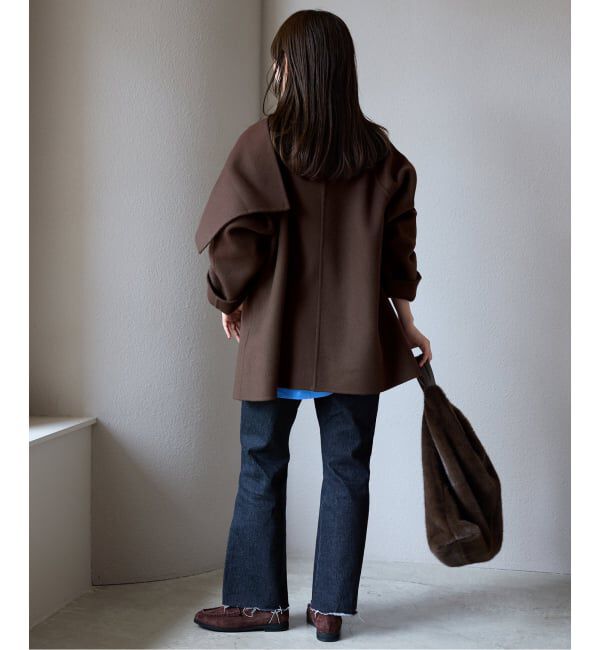 SLOBE IENA「LE DENIM MOMMY ANKLE LEG」|デニム|