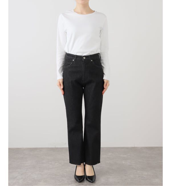 SLOBE IENA「LE DENIM MOMMY ANKLE LEG」|デニム|