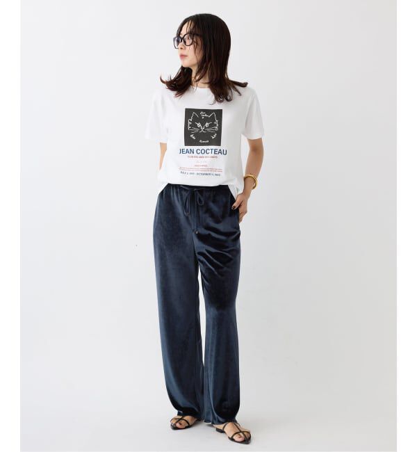 IENA「ベロアイージーパンツ」|その他|