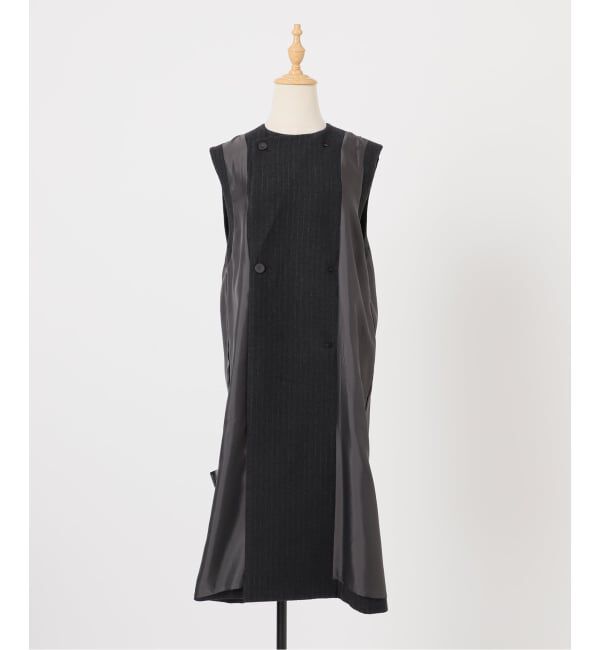 IENA「ヘザーウールロングジレ」|その他|