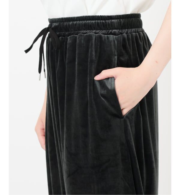 IENA LA BOUCLE「IENA LA BOUCLE トリアセベロアイージーパンツ」|その他|