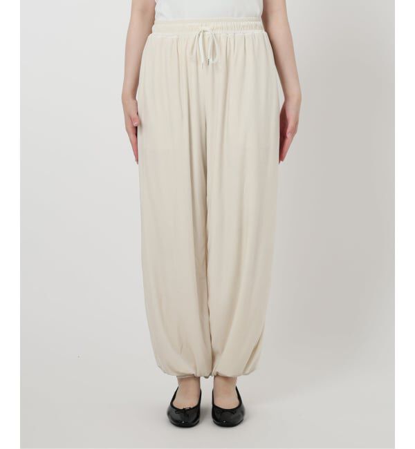 IENA LA BOUCLE「IENA LA BOUCLE トリアセベロアイージーパンツ」|その他|