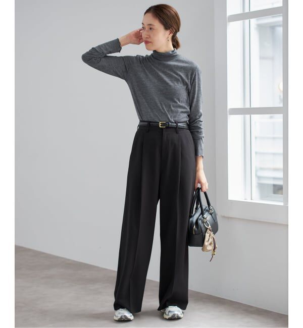 SLOBE IENA「TCスラブタートルプルオーバー」|Tシャツ・カットソー|