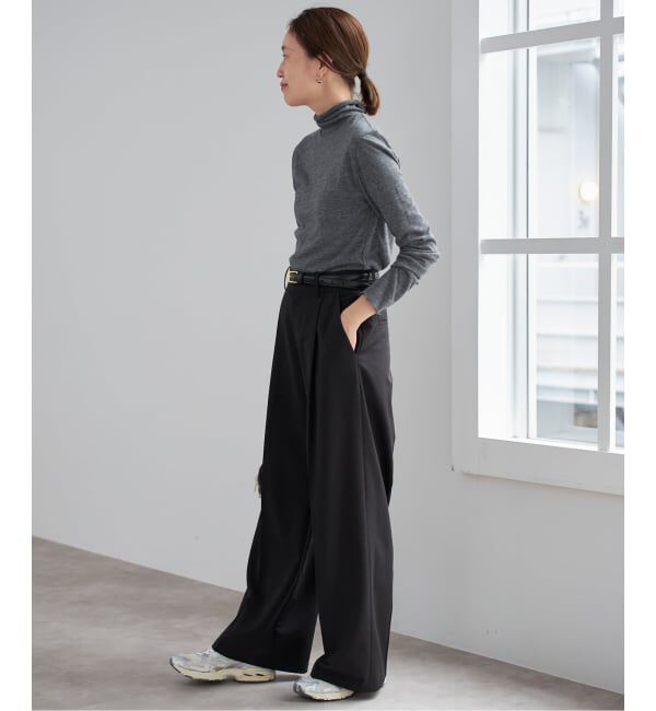 SLOBE IENA「TCスラブタートルプルオーバー」|Tシャツ・カットソー|