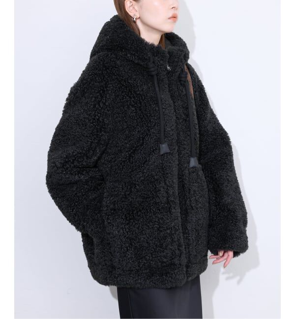 SLOBE IENA「VEGAN CODE/ ヴィ―ガンコード SLOBE別注 ボアフードブルゾン BJ20242」|その他|