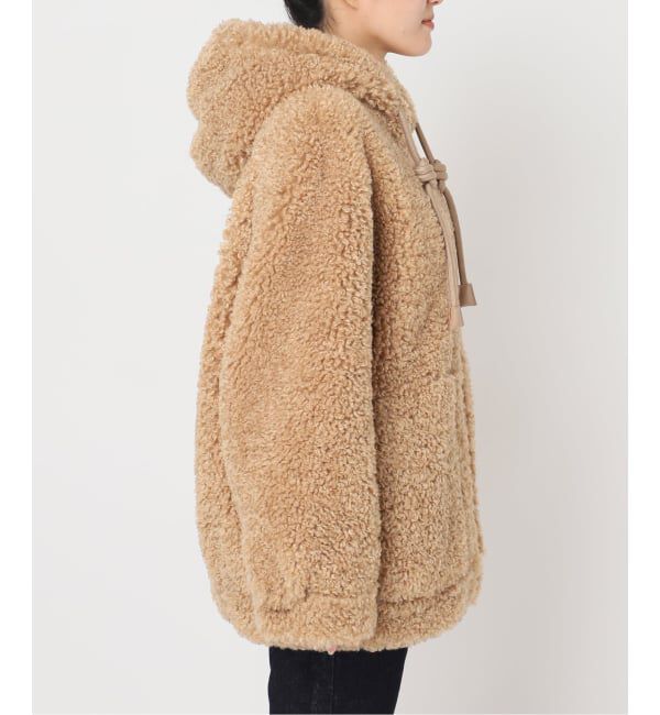 SLOBE IENA「VEGAN CODE/ ヴィ―ガンコード SLOBE別注 ボアフードブルゾン BJ20242」|その他|