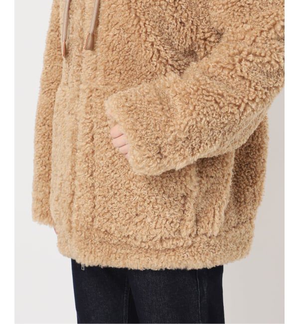 SLOBE IENA「VEGAN CODE/ ヴィ―ガンコード SLOBE別注 ボアフードブルゾン BJ20242」|その他|