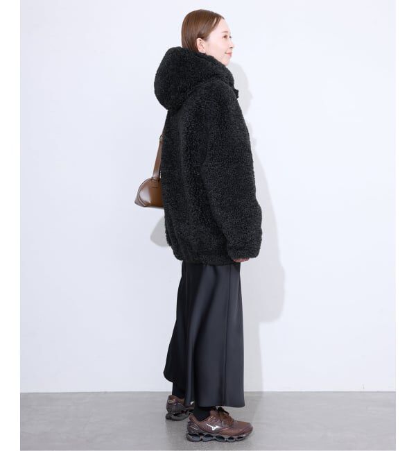 SLOBE IENA「VEGAN CODE/ ヴィ―ガンコード SLOBE別注 ボアフードブルゾン BJ20242」|その他|