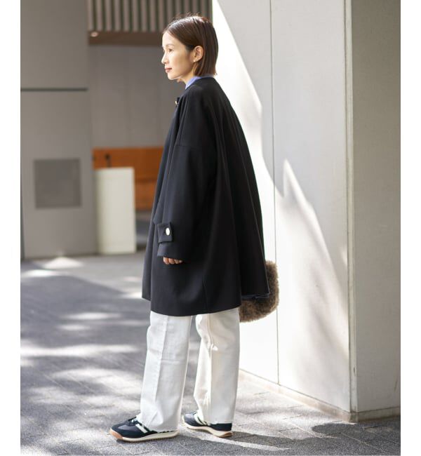 IENA「MACKINTOSH/マッキントッシュ 別注 HUMBIE NC MB EX コート L252MO1160F2K」|ノーカラーコート|