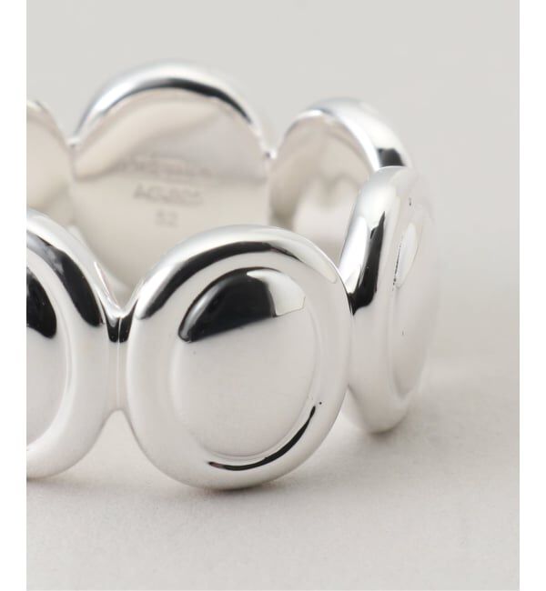 VERMEIL par iena「LIE STUDIO リエ スタジオ THE SASHA RING シルバー」|リング|