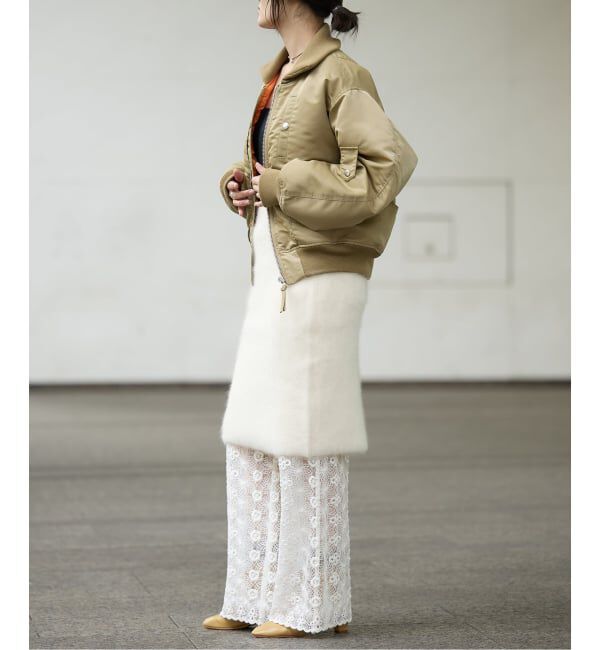 IENA LA BOUCLE「IENA LA BOUCLE ファーニットスカート」|スカート|