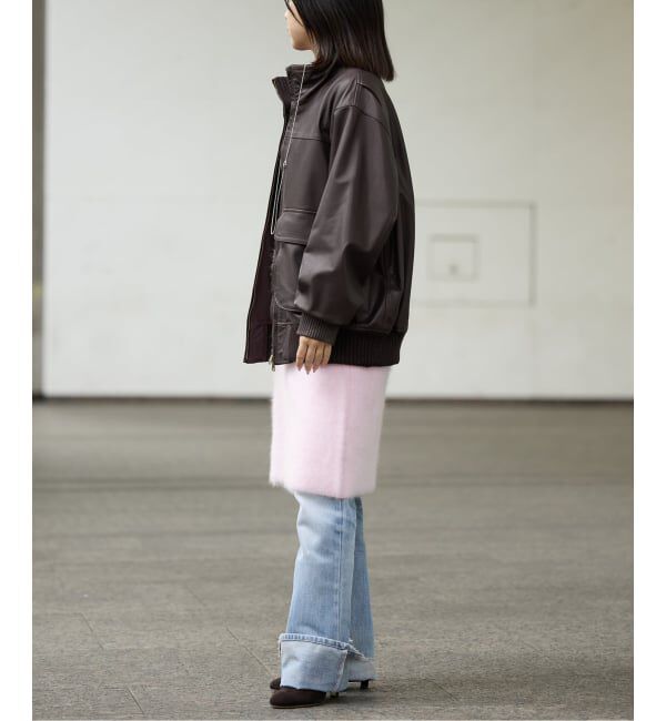 IENA LA BOUCLE「IENA LA BOUCLE ファーニットスカート」|スカート|