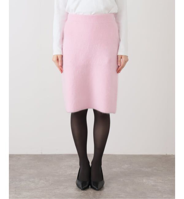 IENA LA BOUCLE「IENA LA BOUCLE ファーニットスカート」|スカート|