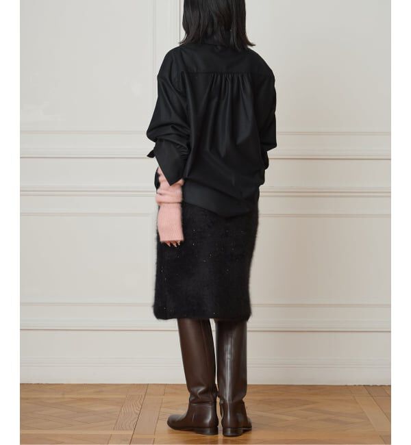 IENA LA BOUCLE「IENA LA BOUCLE ファーニットスカート」|スカート|