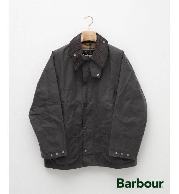 EDIFICE「【Barbour / バブアー】OVERSIZE WAX BEDALE / ビデイル」|その他|グレーB