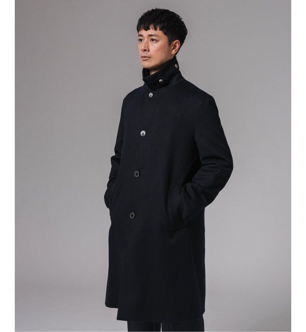 EDIFICE「MACKINTOSH(マッキントッシュ) 別注 DUNKELD/ダンケルド BT Loro Piana Fabric」|ステンカラーコート|
