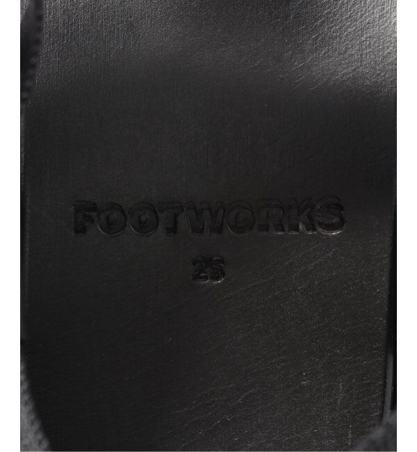 EDIFICE「FOOT WORKS (フットワークス) グレインレザーサンダル F01-0003」|サンダル|