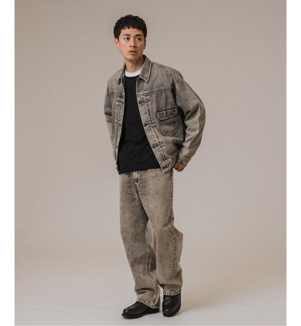 EDIFICE「Lee for BOUCLE 別注 カウボーイバギーパンツ フェード」|デニム|