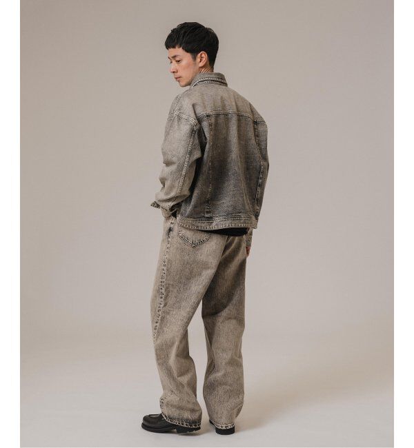 EDIFICE「Lee for BOUCLE 別注 カウボーイバギーパンツ フェード」|デニム|