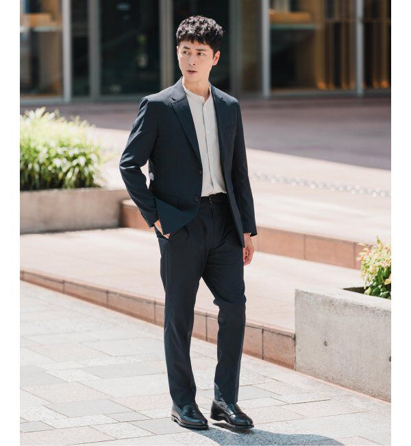 EDIFICE「"高通気＆吸水速乾" BREEZE COOL AKIHA 2B ジャケット【セットアップ着用可】」|テーラードジャケット|