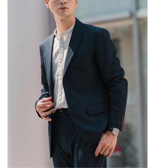 EDIFICE「"高通気＆吸水速乾" BREEZE COOL AKIHA 2B ジャケット【セットアップ着用可】」|テーラードジャケット|