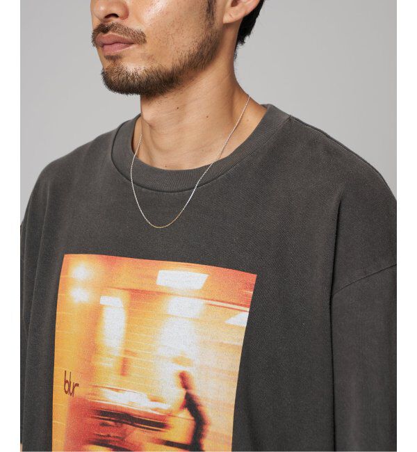 EDIFICE「INSONNIA PROJECTS(インソニア プロジェクト) for EDIFICE 別注  blur LAW Tシャツ」|Tシャツ・カットソー|