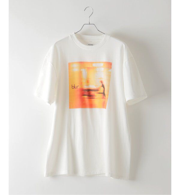 EDIFICE「INSONNIA PROJECTS(インソニア プロジェクト) for EDIFICE 別注  blur LAW Tシャツ」|Tシャツ・カットソー|ホワイト