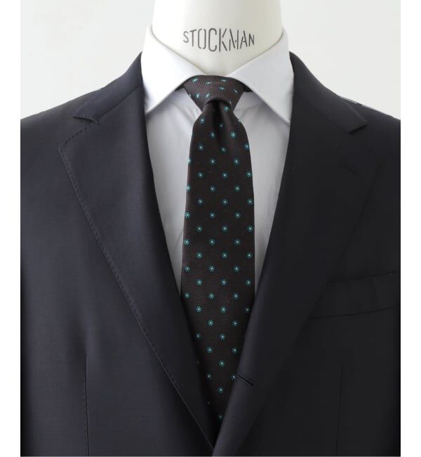 EDIFICE「PB バスケットフラワーコモンタイ」|ネクタイ・蝶ネクタイ|ブラウン A