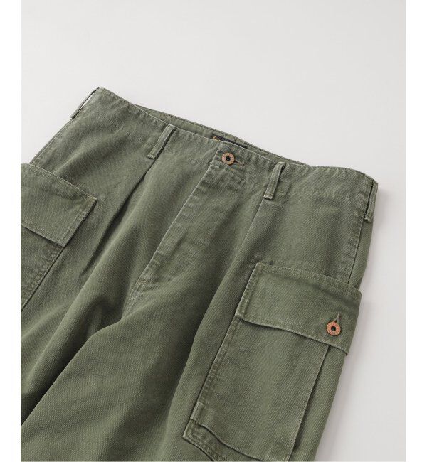 J.S.Homestead「J.S.Homestead / ヘビーキャンバス ワイドカーゴパンツ」|カーゴ|