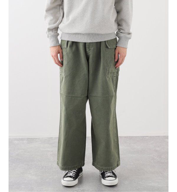 J.S.Homestead「J.S.Homestead / ヘビーキャンバス ワイドカーゴパンツ」|カーゴ|