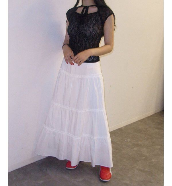 Oriens JOURNAL STANDARD「ローウエストティアードスカート」|スカート|