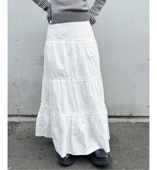 Oriens JOURNAL STANDARD「ローウエストティアードスカート」|スカート|